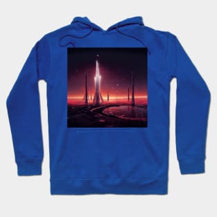 Interplanetary Spaceport Hoodie